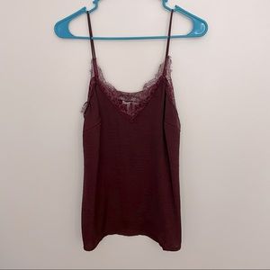 Maroon Cami